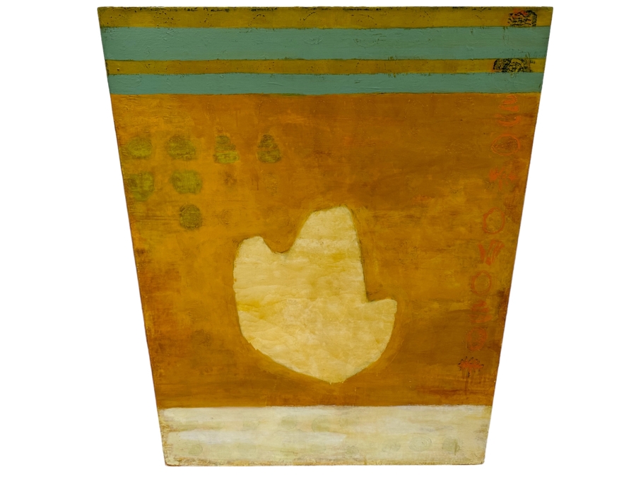 Original Pegan Brooke Oil On Canvas Painting Titled Kaui, 4 44 X 34 2000 Retails $5,600 [Photo 2]