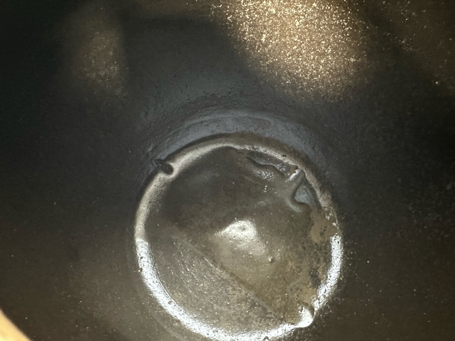 Vintage Asian Ginger Jar With Lid Hand Painted Bird On Branch 9W X 10.5H [Photo 14]