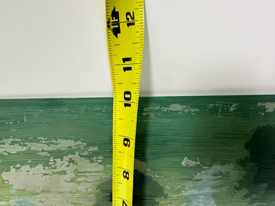 Antique Reverse Painted Glass 12 X 10 [Photo 9]