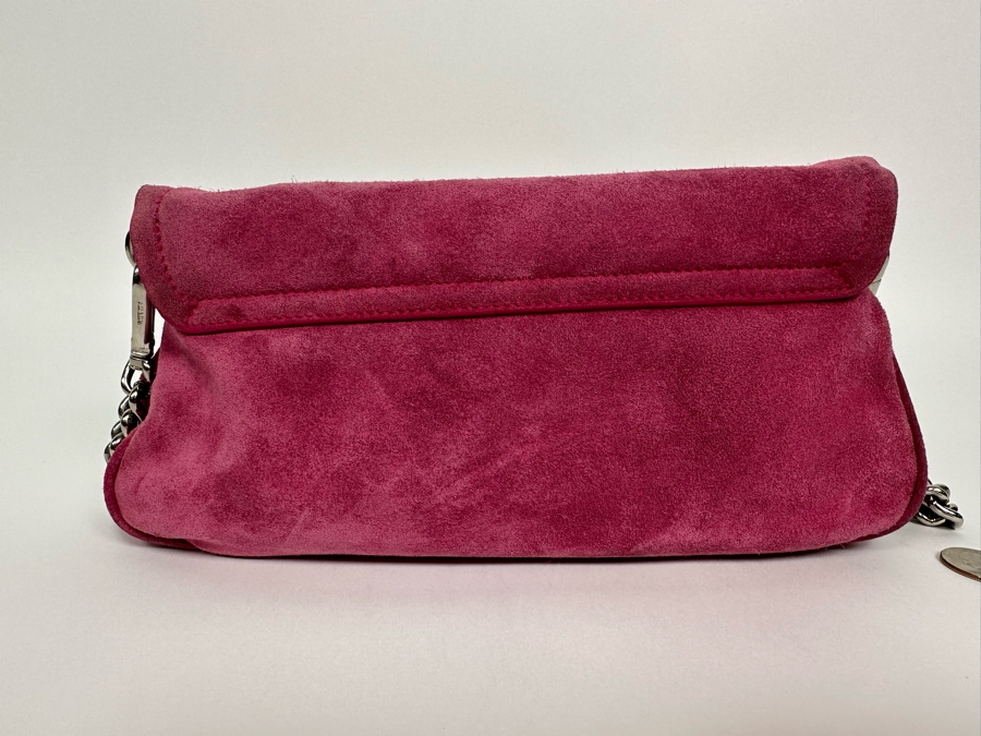 PRADA Italian Suede Leather Handbag [Photo 8]