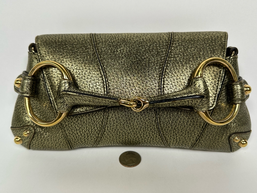 GUCCI Italian Handbag 10 X 5 [Photo 2]