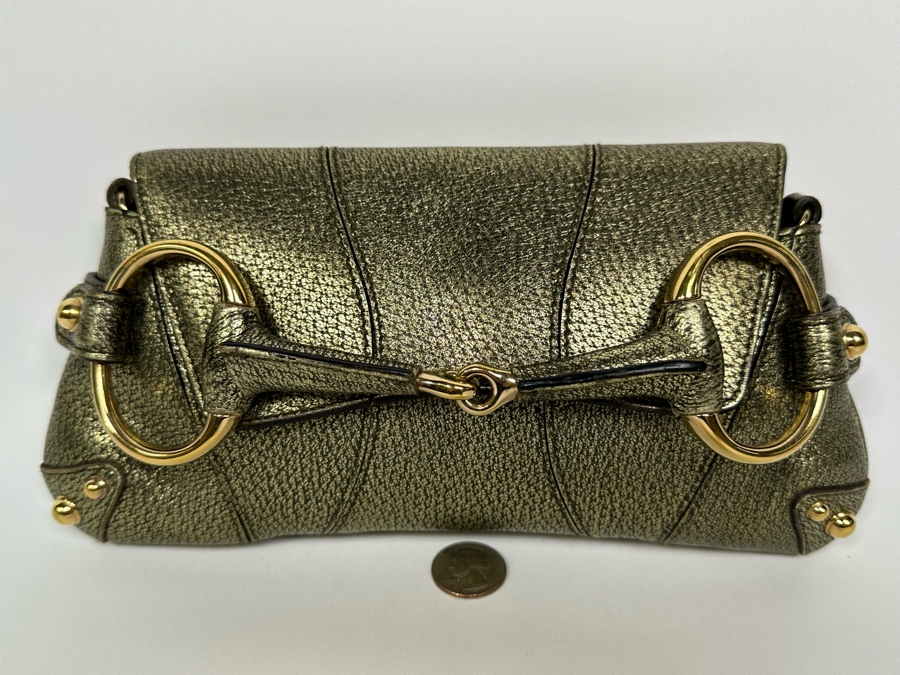 GUCCI Italian Handbag 10 X 5 [Photo 3]