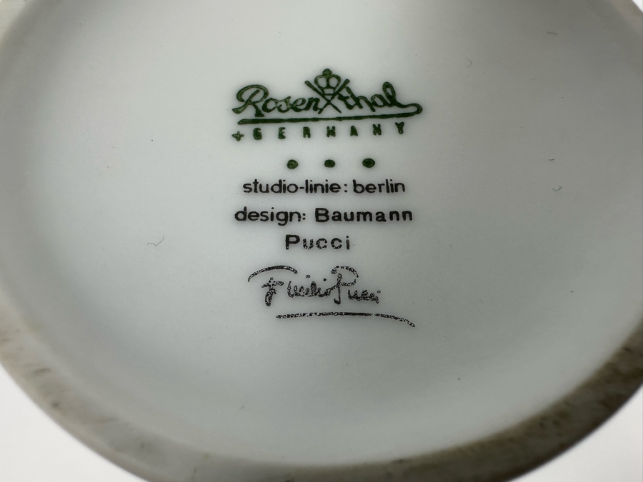 Emilio Pucci Baumann Design Rosenthal Germany Studio-Linie Berlin Vase MCM 9H [Photo 8]