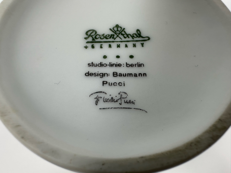 Emilio Pucci Baumann Design Rosenthal Germany Studio-Linie Berlin Vase MCM 9H [Photo 9]