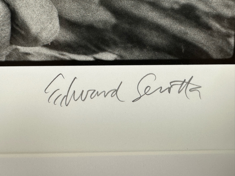 Signed Edward Sertta Photograph Titled 'Aunt Rosie Jakab, The 93 Year Old Kosher Food Supervisor In The Arad, Romania Kosher Kitchen. March 1999 17 X 13 Framed 24 X 19 Estimate $1,200 [Photo 4]