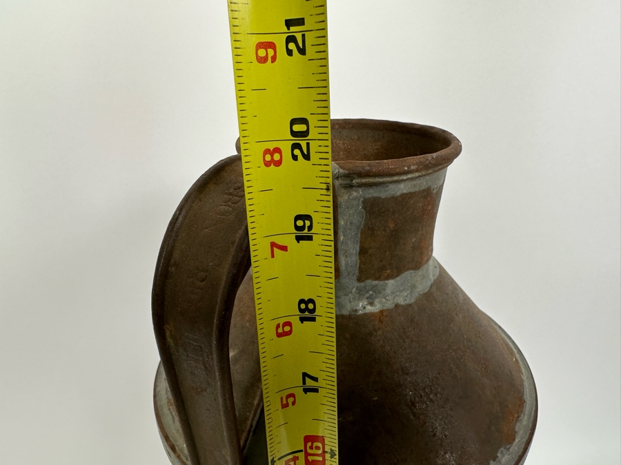 Vintage Copper Milk Can From The Lisbon Creamery 19.5H [Photo 10]