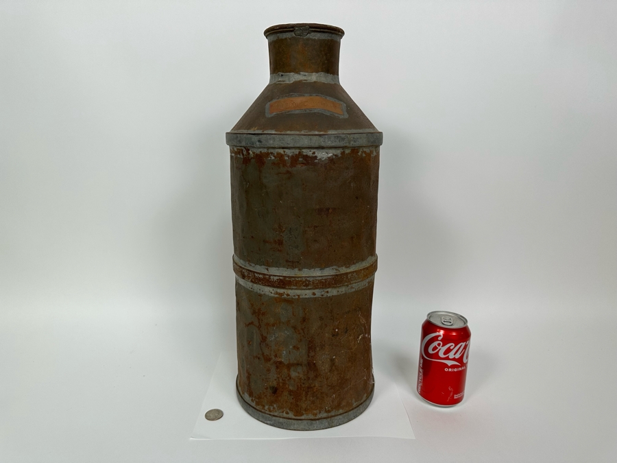 Vintage Copper Milk Can From The Lisbon Creamery 19.5H [Photo 6]