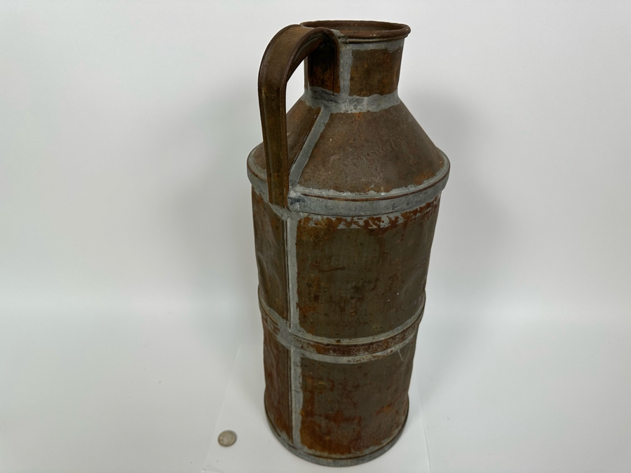 Vintage Copper Milk Can From The Lisbon Creamery 19.5H [Photo 9]