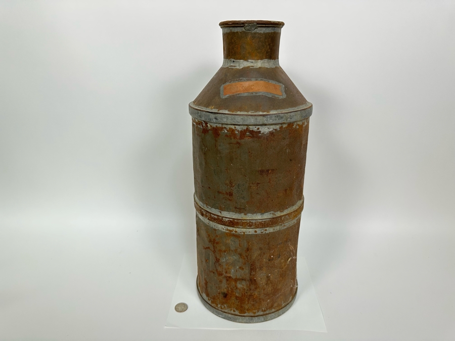 Vintage Copper Milk Can From The Lisbon Creamery 19.5H [Photo 2]