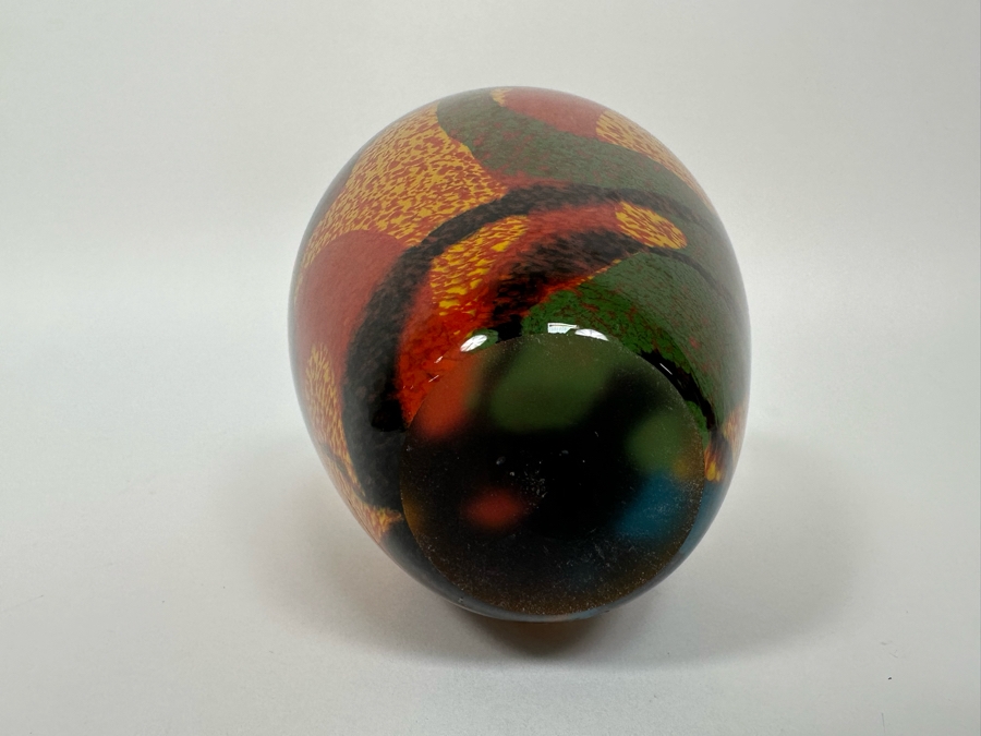 Ioan Nemtoi (b. 1964, Romanian) Art Glass Vase 7.5H [Photo 10]