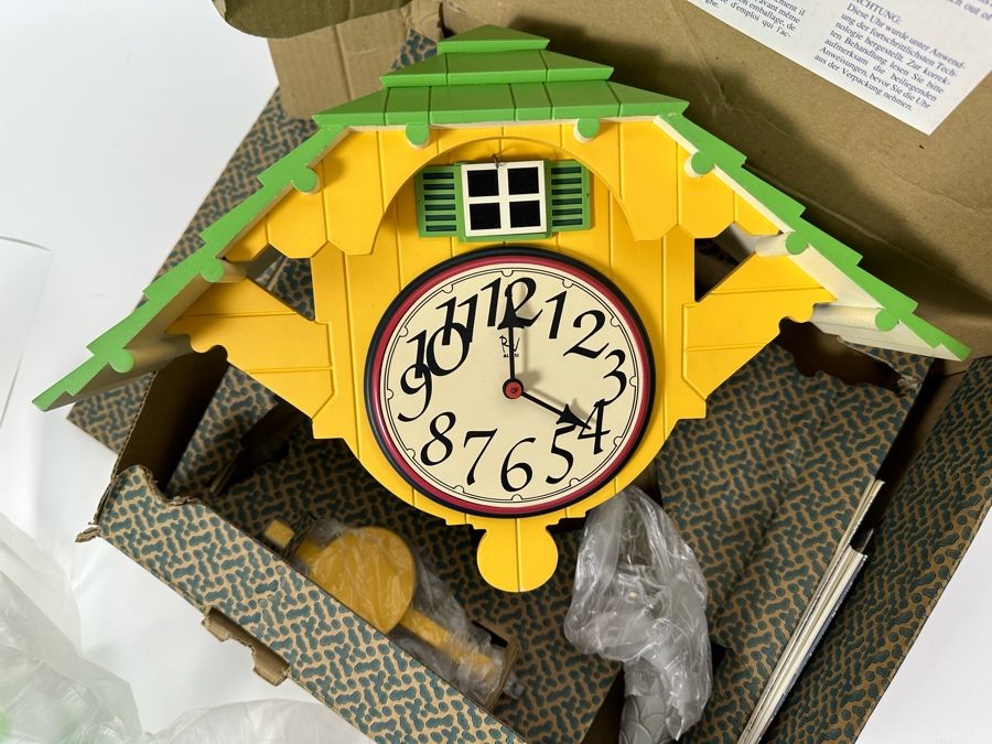 Robert Venturi (1967-2018, American) Cuckoo Clock By Alessi Clocks With Box Appears Never Used [Photo 1]