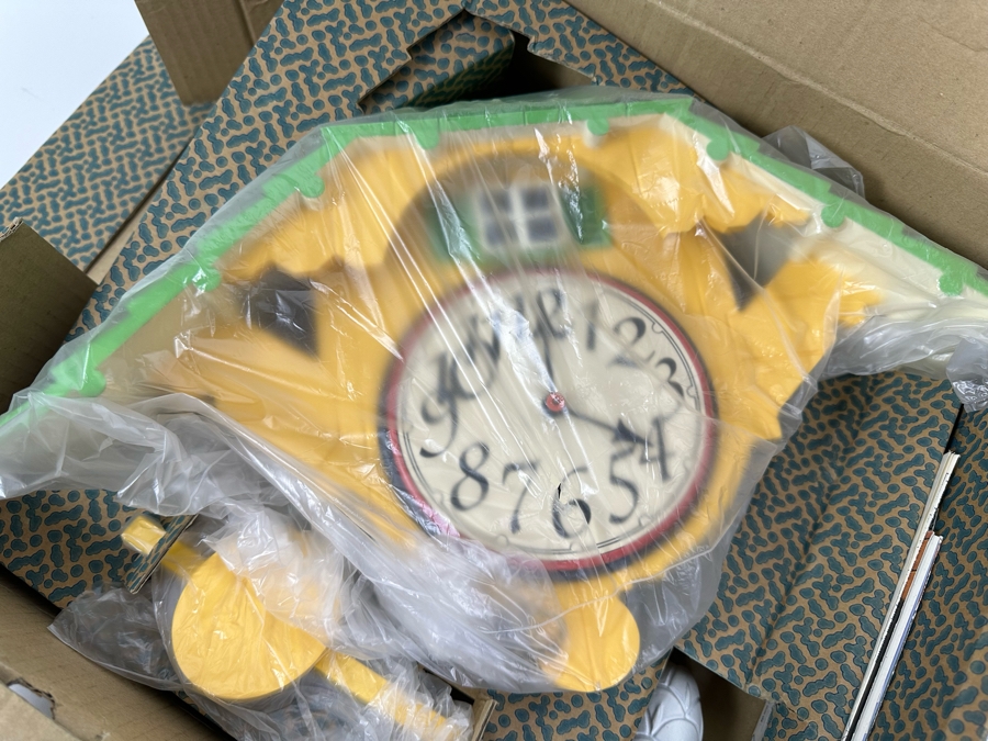 Robert Venturi (1967-2018, American) Cuckoo Clock By Alessi Clocks With Box Appears Never Used [Photo 6]