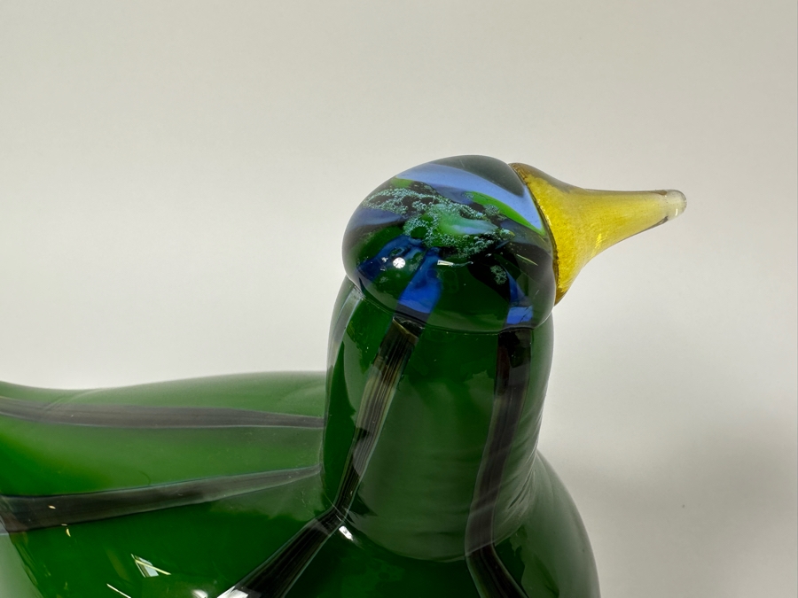 Oiva Toikka (Finland) Art Glass Bird By Iittala [Photo 7]