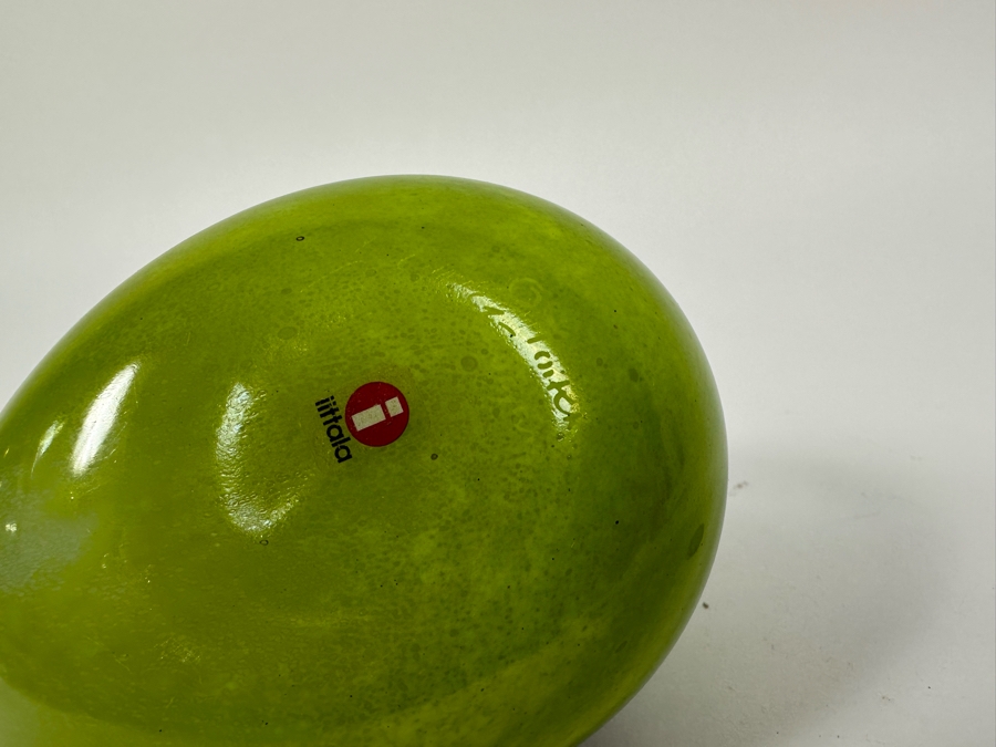 Oiva Toikka (Finland) Art Glass Bird By Iittala 7.5W X 4H [Photo 9]