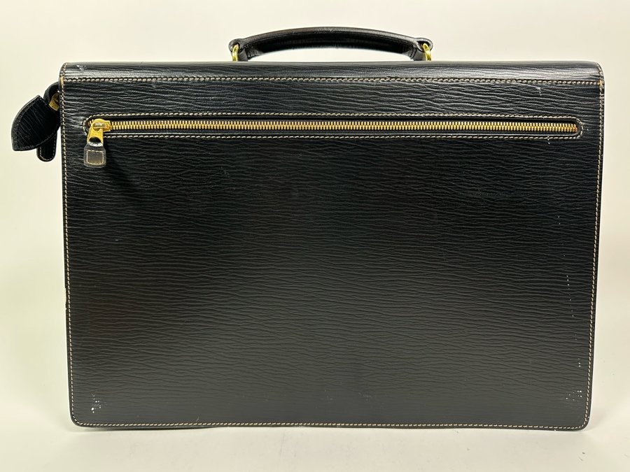 New Gold Pfeil Leather Briefcase Made In Germany [Photo 3]