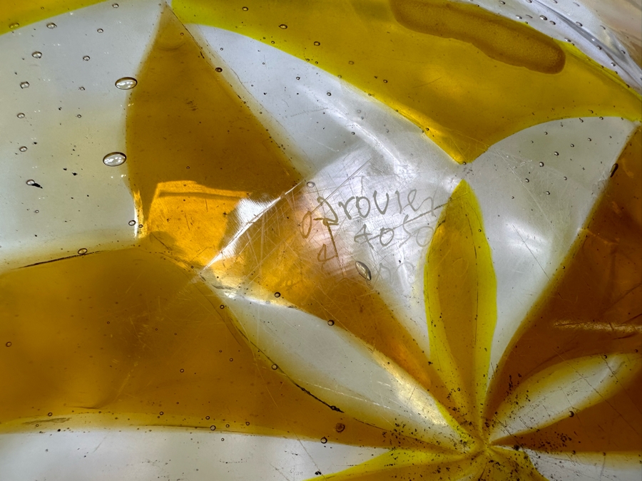 Murano Glass Platter By Barovier & Toso 16.5W X 14D X 2.5H [Photo 11]