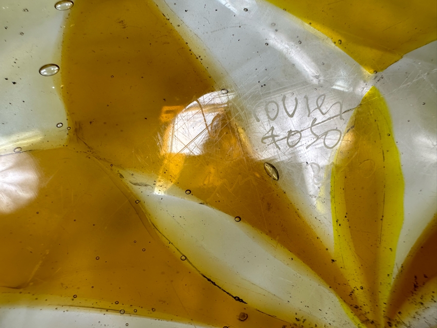 Murano Glass Platter By Barovier & Toso 16.5W X 14D X 2.5H [Photo 10]