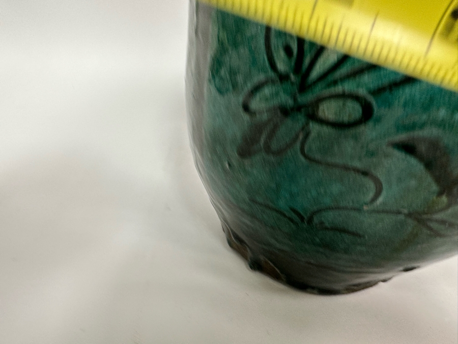 Antique Chinese Glazed Ceramic Bird Jar Pottery Circa 1850 10.5H [Photo 17]