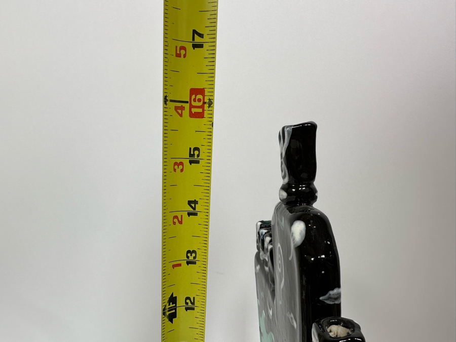 Garson-Pakele Hand Painted Noah's Ark Menorah With Slight Chip In Base 11W X 6D X 16H [Photo 15]