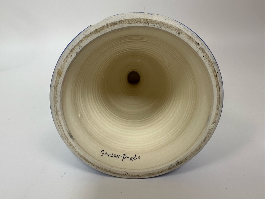 Garson-Pakele Hand Painted Noah's Ark Menorah With Slight Chip In Base 11W X 6D X 16H [Photo 11]