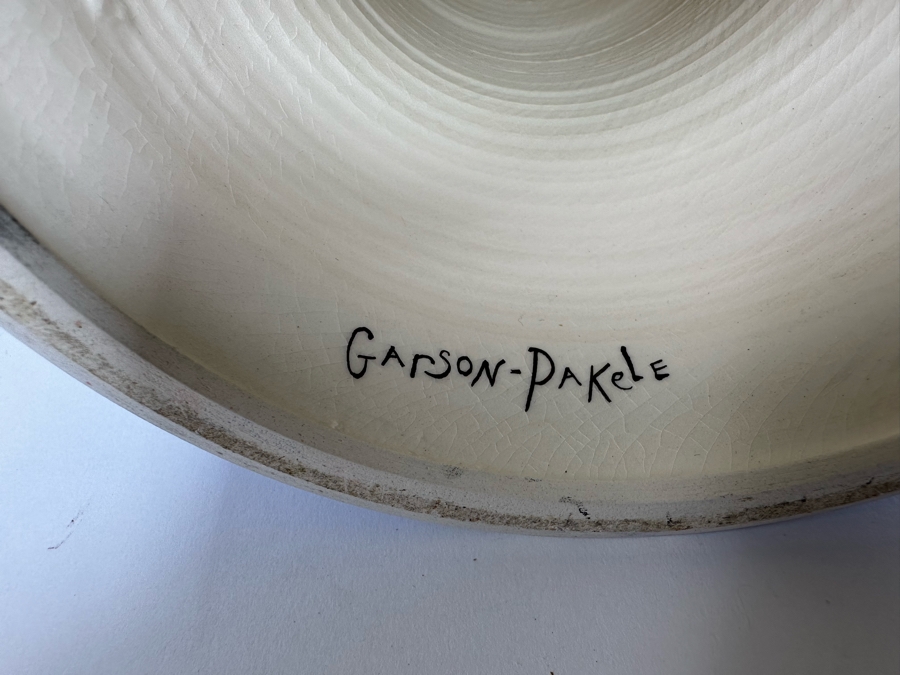 Garson-Pakele Hand Painted Noah's Ark Menorah With Slight Chip In Base 11W X 6D X 16H [Photo 12]