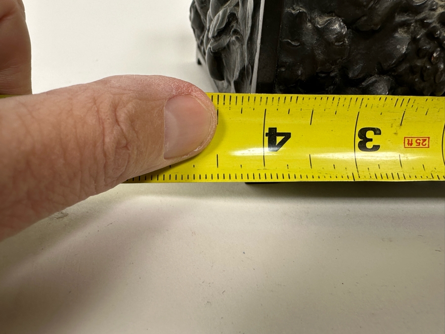 Antique Relief Bronze Box 7W X 4.5D X 3.5H [Photo 23]