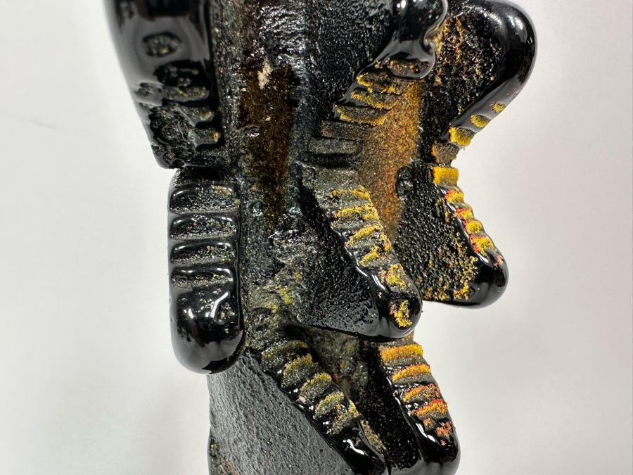 Bertil Vallien (b. 1938, Sweden) Original Rare Kosta Boda Glass Sculpture Of Figure With Stairs On Steel Base One Of A Kind 4W X 4D X 10H Estimate $2,500 [Photo 12]