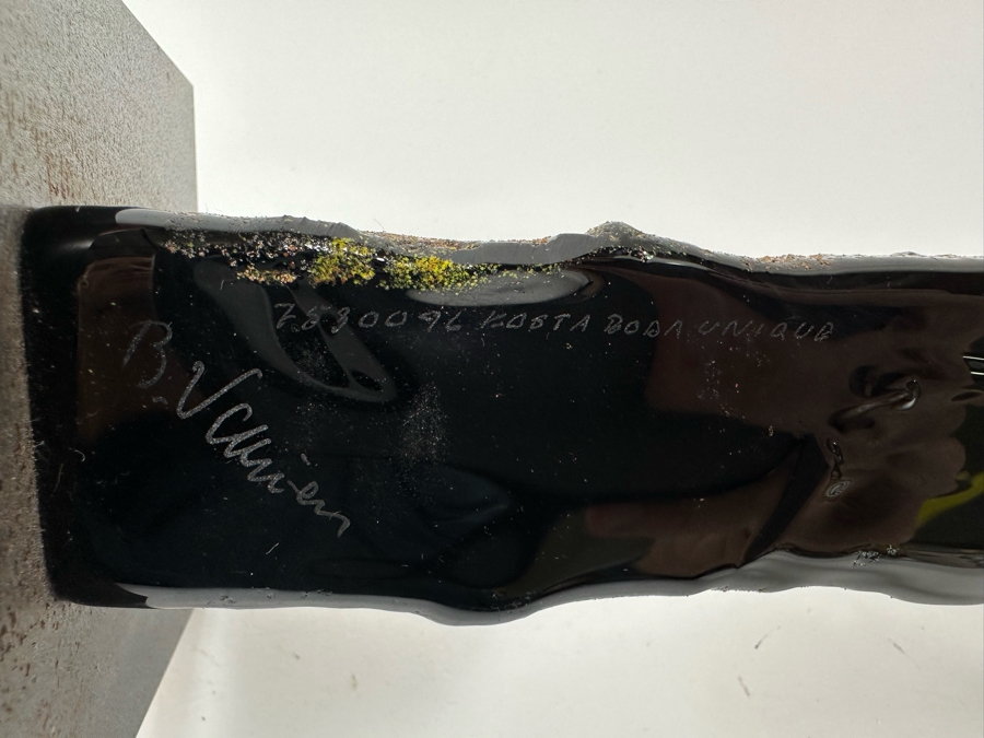 Bertil Vallien (b. 1938, Sweden) Original Rare Kosta Boda Glass Sculpture Of Figure With Stairs On Steel Base One Of A Kind 4W X 4D X 10H Estimate $2,500 [Photo 21]