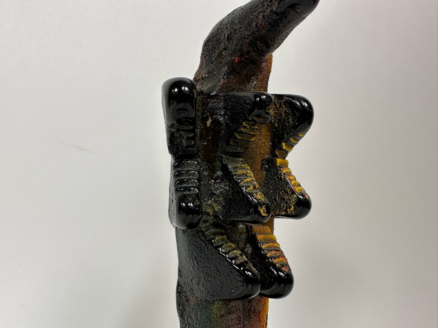 Bertil Vallien (b. 1938, Sweden) Original Rare Kosta Boda Glass Sculpture Of Figure With Stairs On Steel Base One Of A Kind 4W X 4D X 10H Estimate $2,500 [Photo 9]