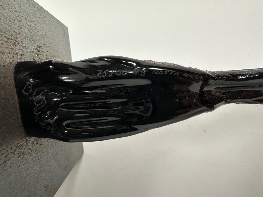 Bertil Vallien (b. 1938, Sweden) Original Rare Kosta Boda Glass Sculpture Of Figure With Stairs On Steel Base One Of A Kind 4W X 4D X 10H Estimate $2,500 [Photo 15]