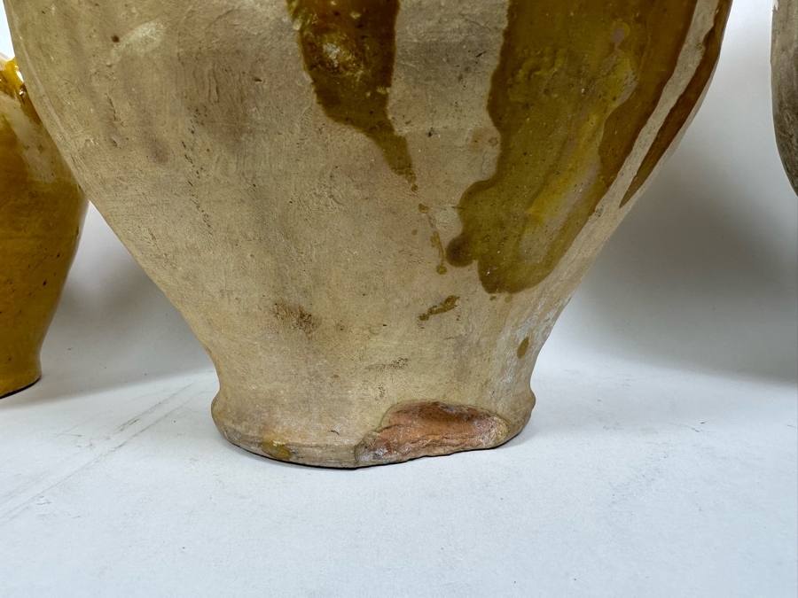 Collection Of Camard Glazed Pottery From France Including Pitchers And Vessels In Sizes Ranging From 6.5H To 13.5H [Photo 11]