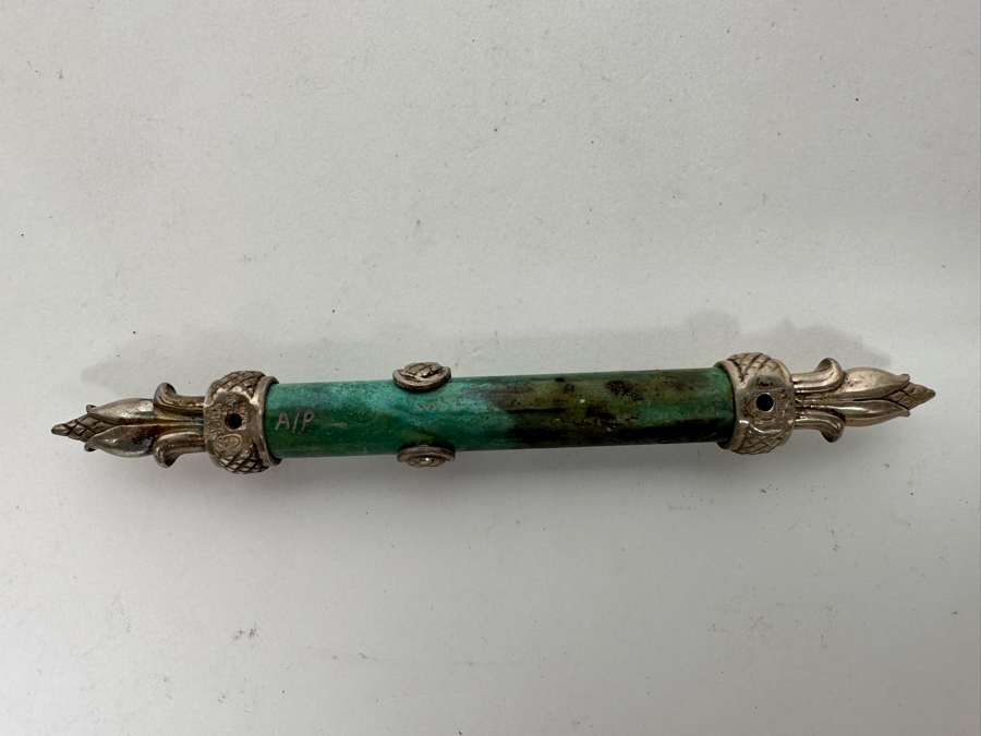 Swed Masters Workshop Sterling Silver Jewish Mezuzah 57g [Photo 6]