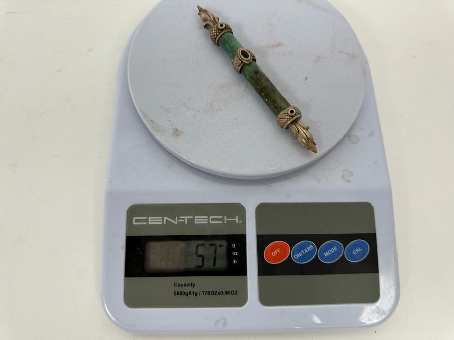 Swed Masters Workshop Sterling Silver Jewish Mezuzah 57g [Photo 11]