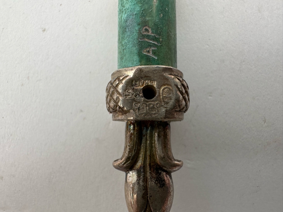 Swed Masters Workshop Sterling Silver Jewish Mezuzah 57g [Photo 10]