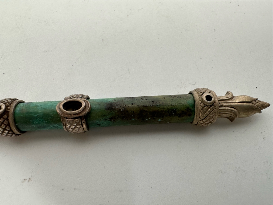 Swed Masters Workshop Sterling Silver Jewish Mezuzah 57g [Photo 5]