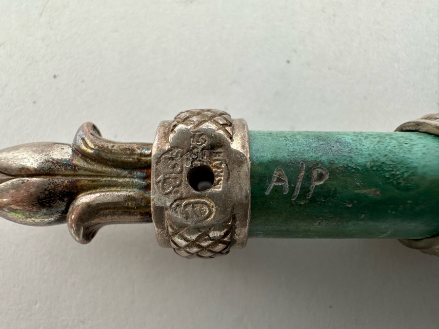 Swed Masters Workshop Sterling Silver Jewish Mezuzah 57g [Photo 8]