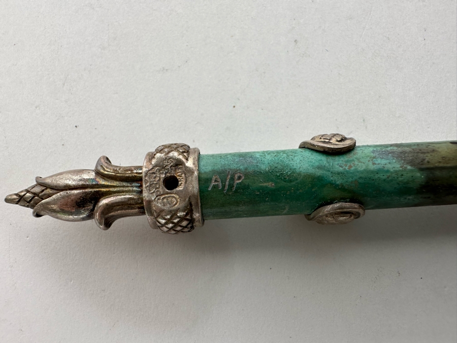 Swed Masters Workshop Sterling Silver Jewish Mezuzah 57g [Photo 7]