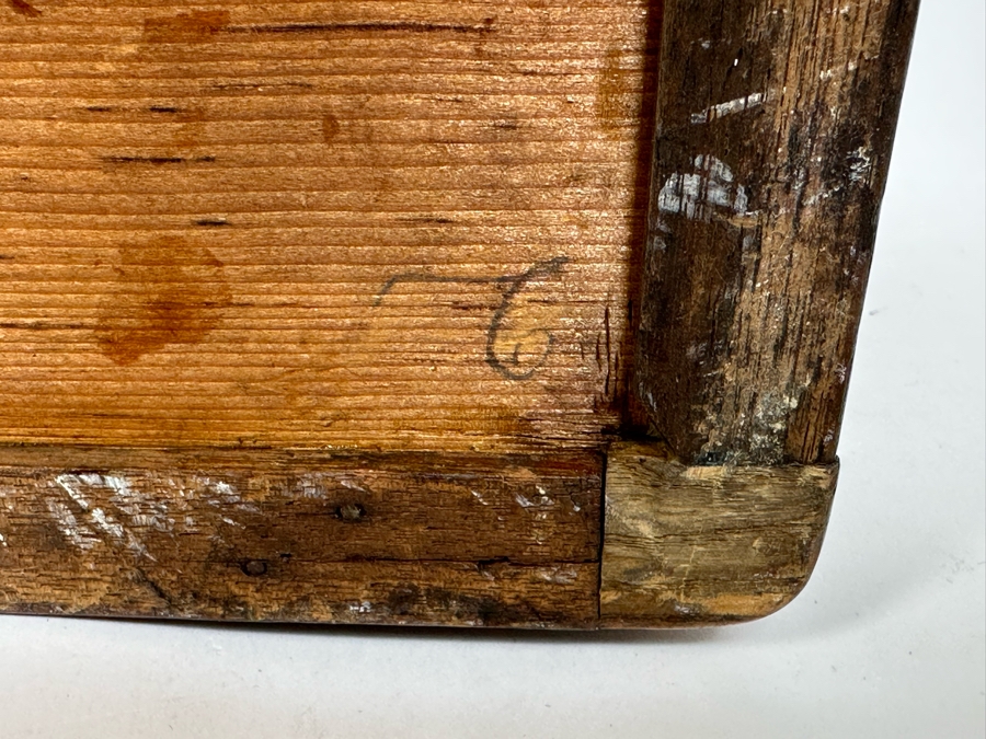 Antique Inlaind Marquetry Wooden Box 16W X 8D X 6H [Photo 21]