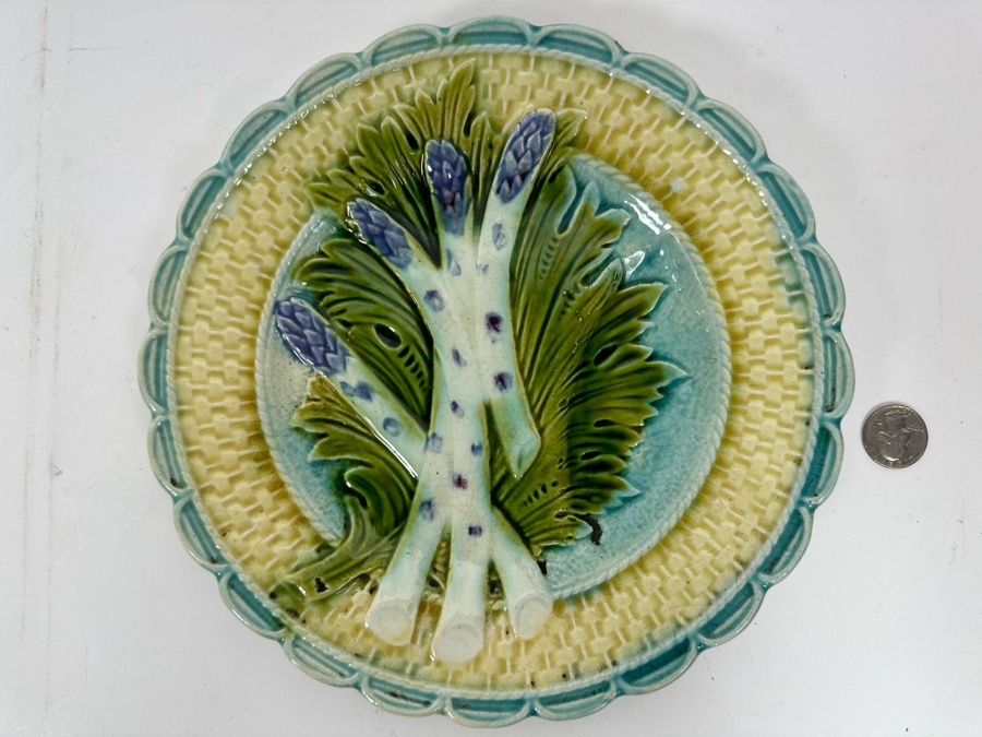 Asparagus Divided Plate 9.5R [Photo 2]