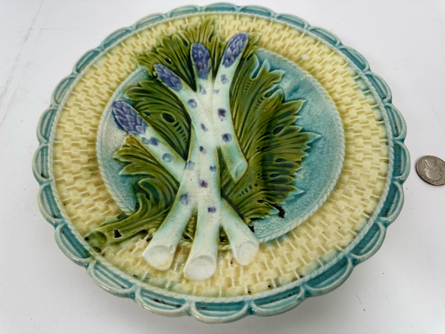 Asparagus Divided Plate 9.5R [Photo 3]