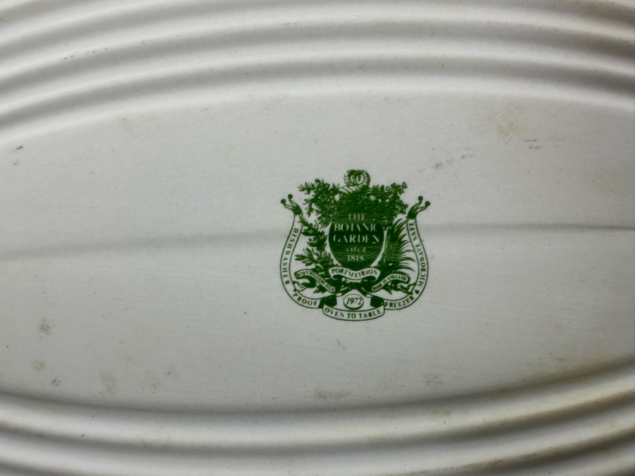 The Botanic Garden Portmeirion Oven To Table Dishware Oval Platter 14.5W & Oval Baker 14W [Photo 6]