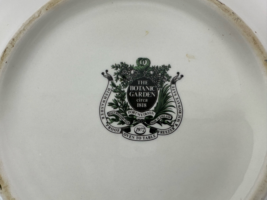 The Botanic Garden Portmeirion Oven To Table Dishware Bowls 10R And 13R [Photo 7]