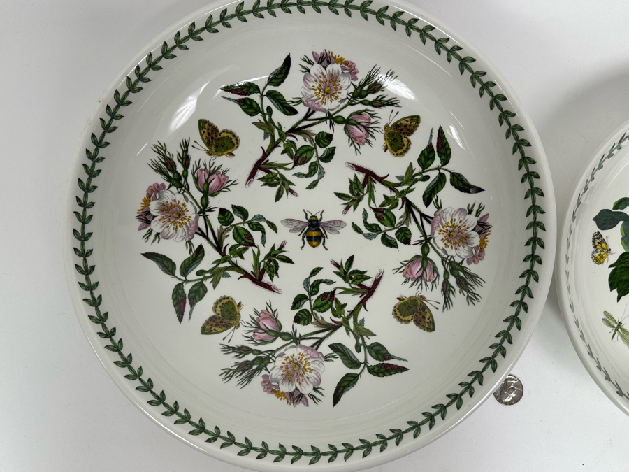 The Botanic Garden Portmeirion Oven To Table Dishware Bowls 10R And 13R [Photo 3]
