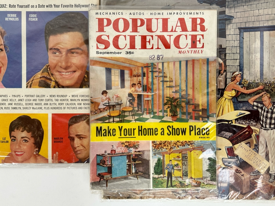 Four Mid-Century Magazines Including Who's Who In Hollywood [Photo 4]