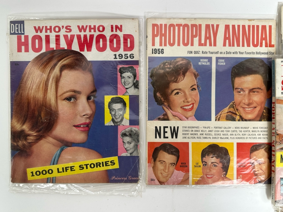 Four Mid-Century Magazines Including Who's Who In Hollywood [Photo 3]