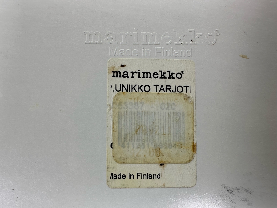 Pair Of Marimekko Plastic Trays Made In Finland 16.5 X 12.5 [Photo 4]