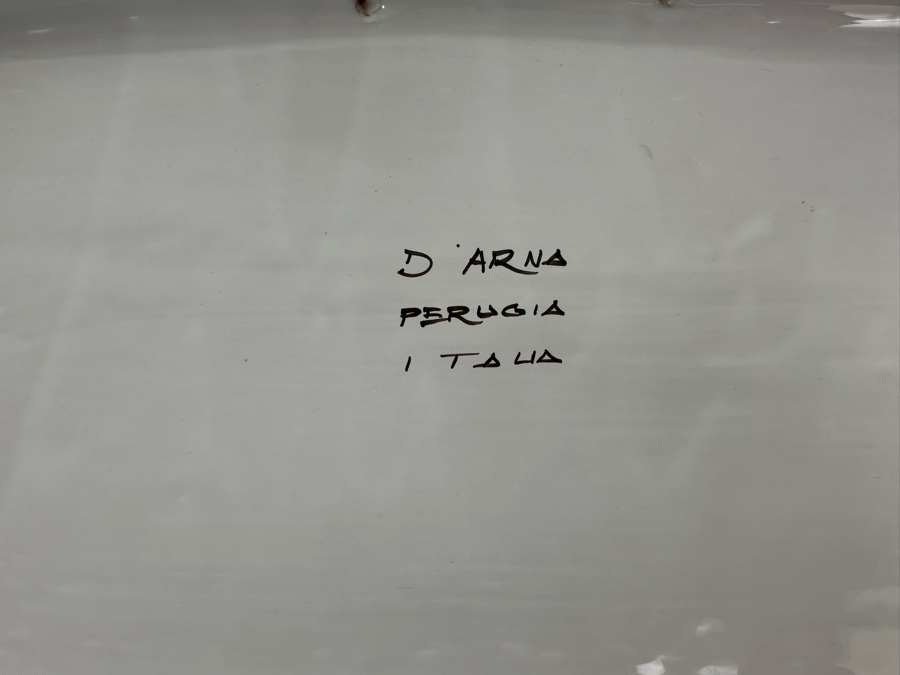D'Arna Pegugia Italy Platter 20 X 14.5 [Photo 6]