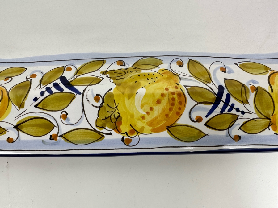 D'Arna Pegugia Italy Platter 20 X 14.5 [Photo 4]