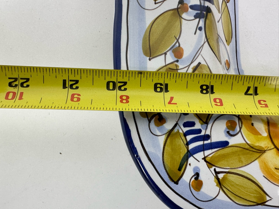 D'Arna Pegugia Italy Platter 20 X 14.5 [Photo 7]