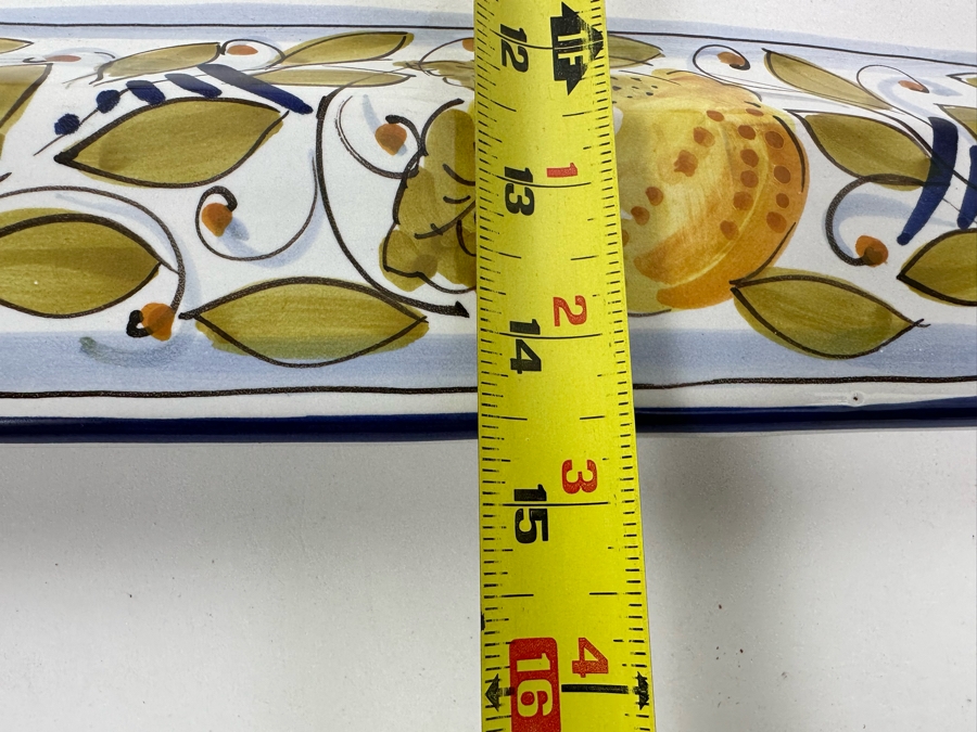 D'Arna Pegugia Italy Platter 20 X 14.5 [Photo 8]